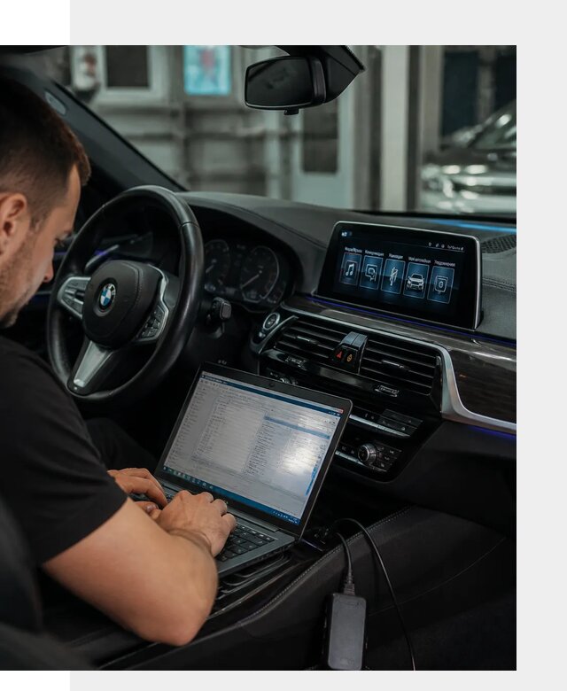 Русификация мультимедиа BMW для авто под ключ в Глазове