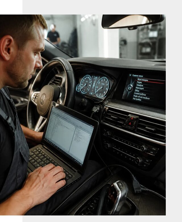 Русификация приборной панели BMW для авто в Глазове от компании