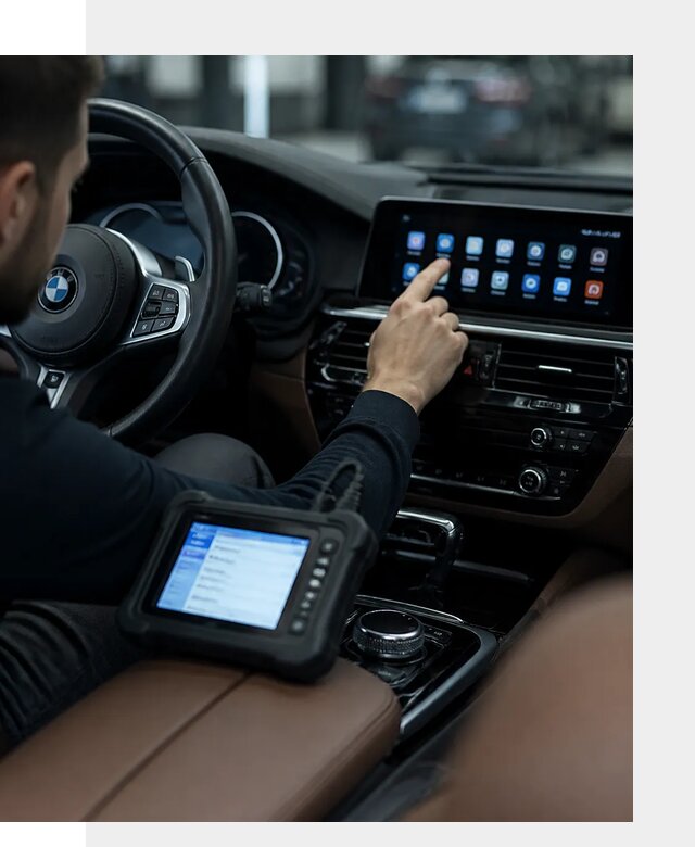 Установка приложений и мультимедиа сервисов BMW в Глазове