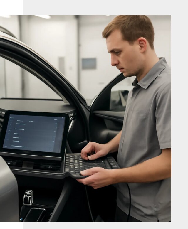 Русификация мультимедиа автомобилей Lynk Co в Глазове
