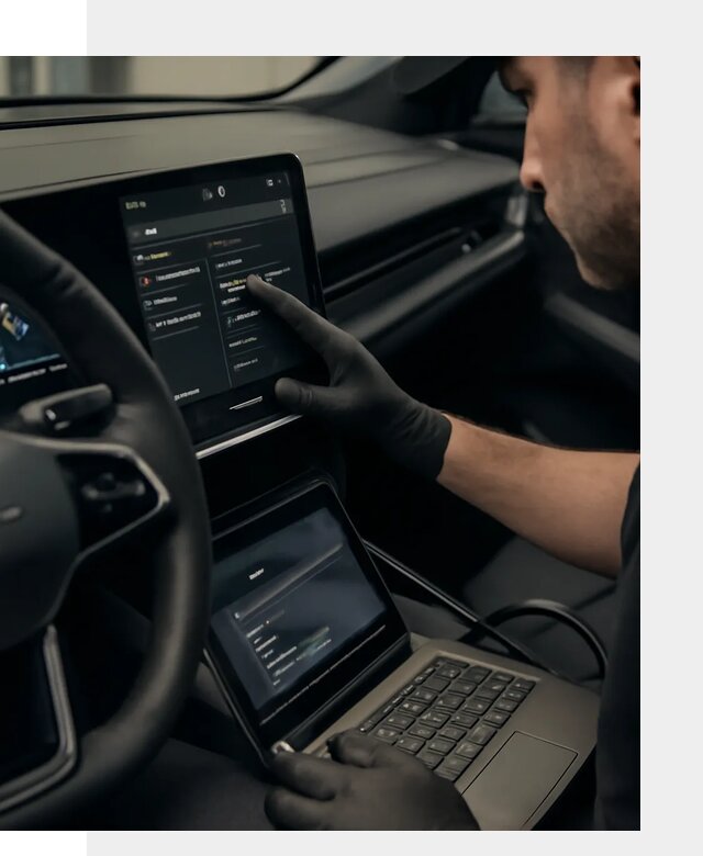 Русификация приборной панели Rising автомобиля в Глазове