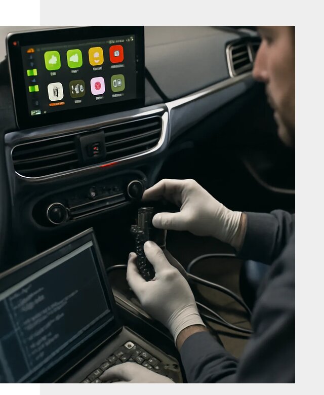 Активация Apple CarPlay в Глазове для штатной мультимедиа