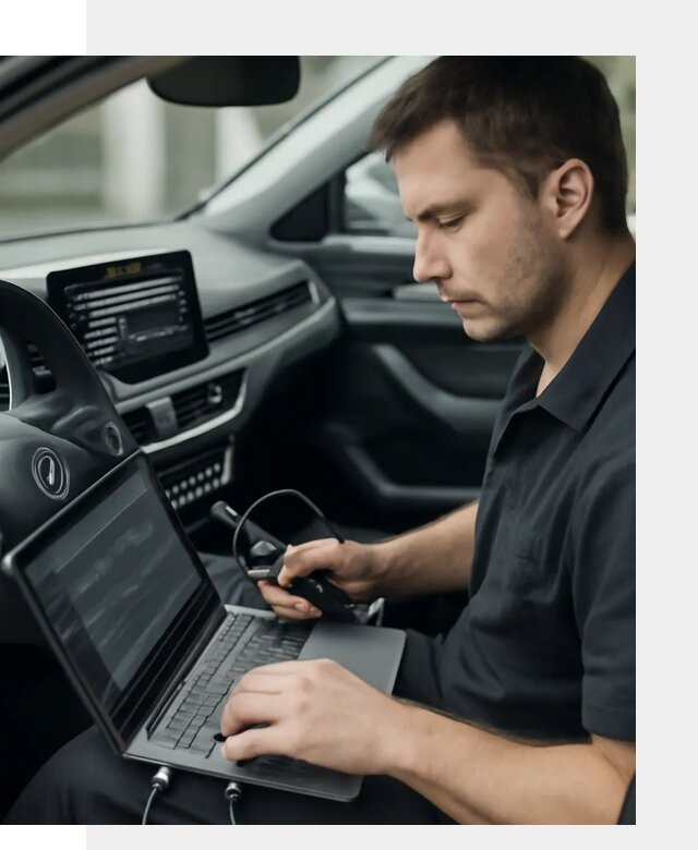 Настройка телематики автомобиля под ключ для авто в Глазове