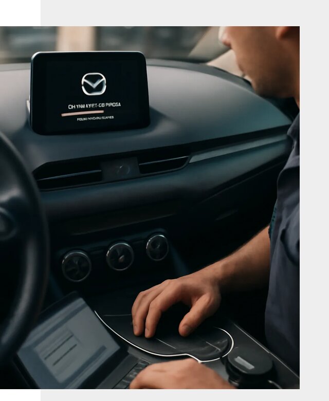 Установка приложений Mazda на мультимедийную систему в Глазове
