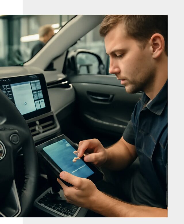Установка приложений Toyota на мультимедиа в Глазове